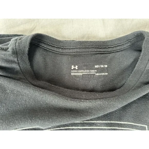 Men's Under Armour Tee Shirt Lot, Size Medium, Black/Blue - Picture 3 of 9